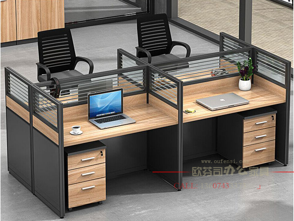 直型屏風辦公桌002