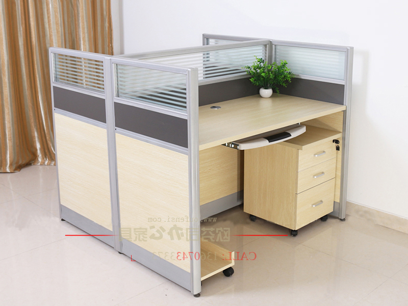 直型屏風辦公桌008